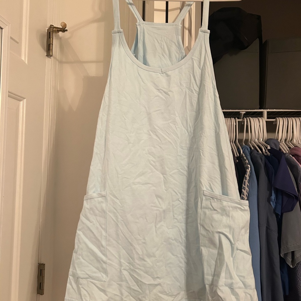 Light Blue Athletic Dress